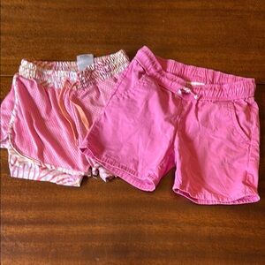 Kids Pink Shorts Set
